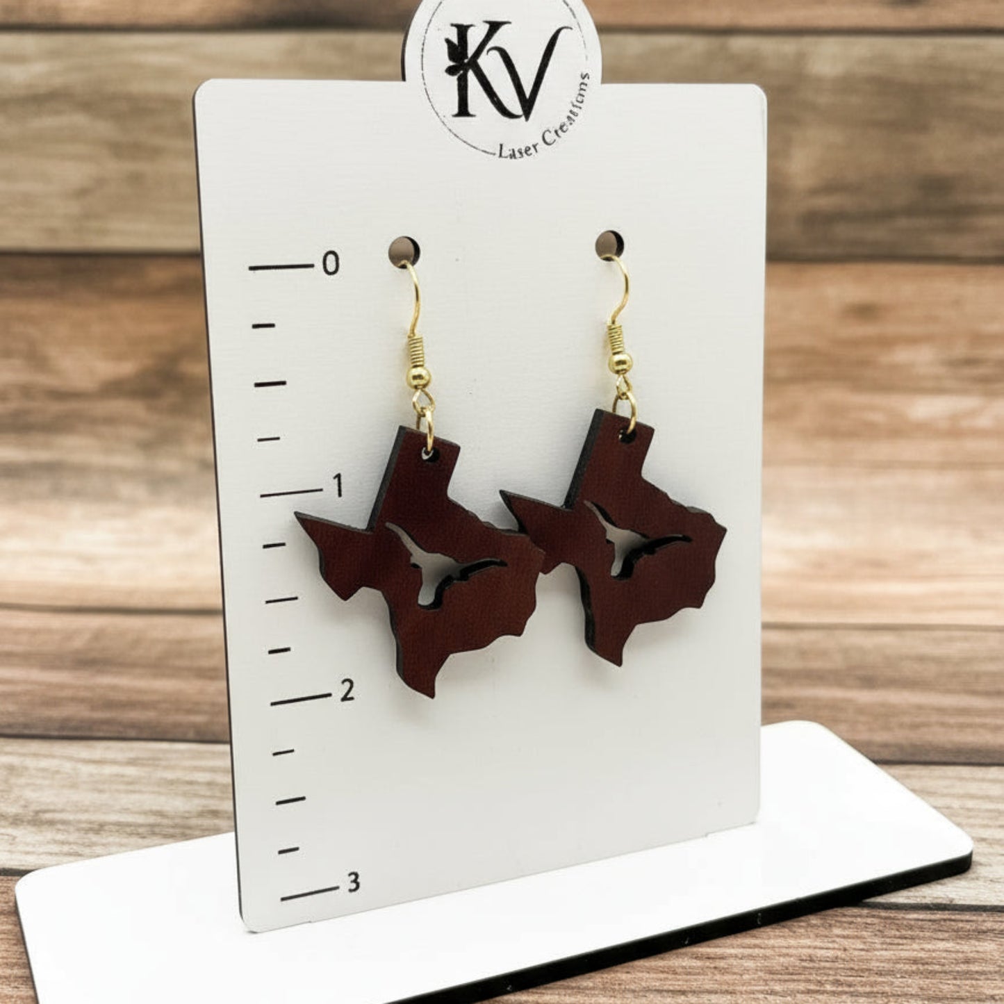 Texas Longhorn Earrings