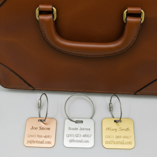 Personalized Bag or Luggage Tags - Acrylic