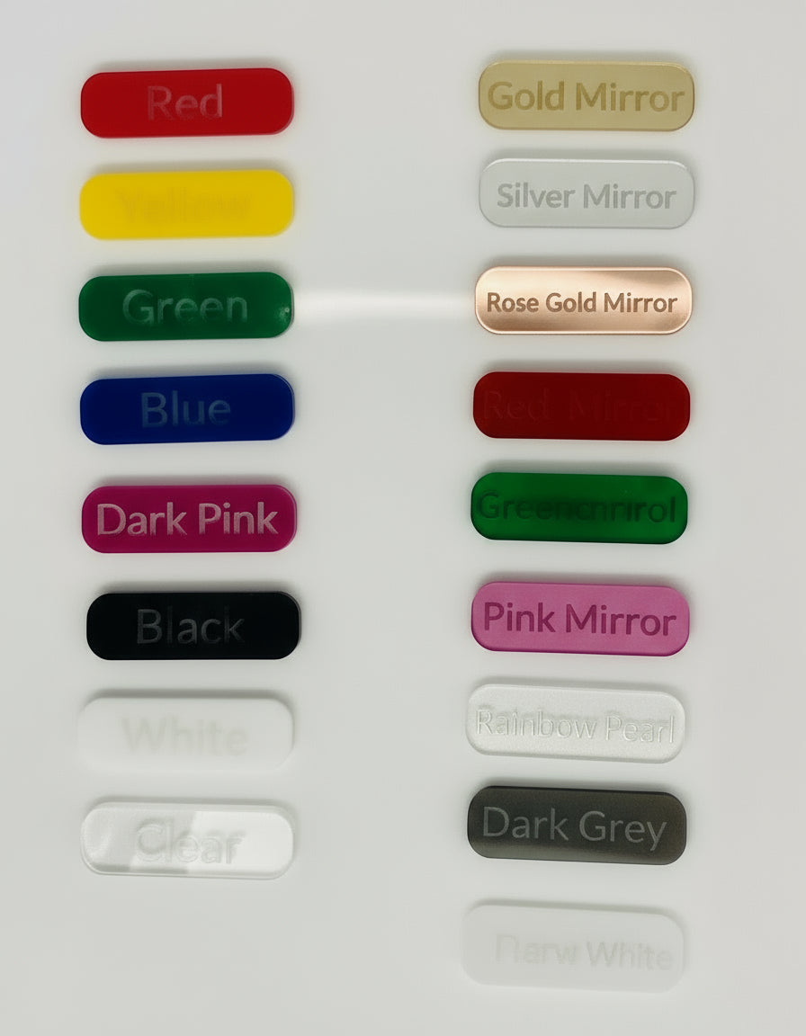 Kids Bag Tags - Acrylic