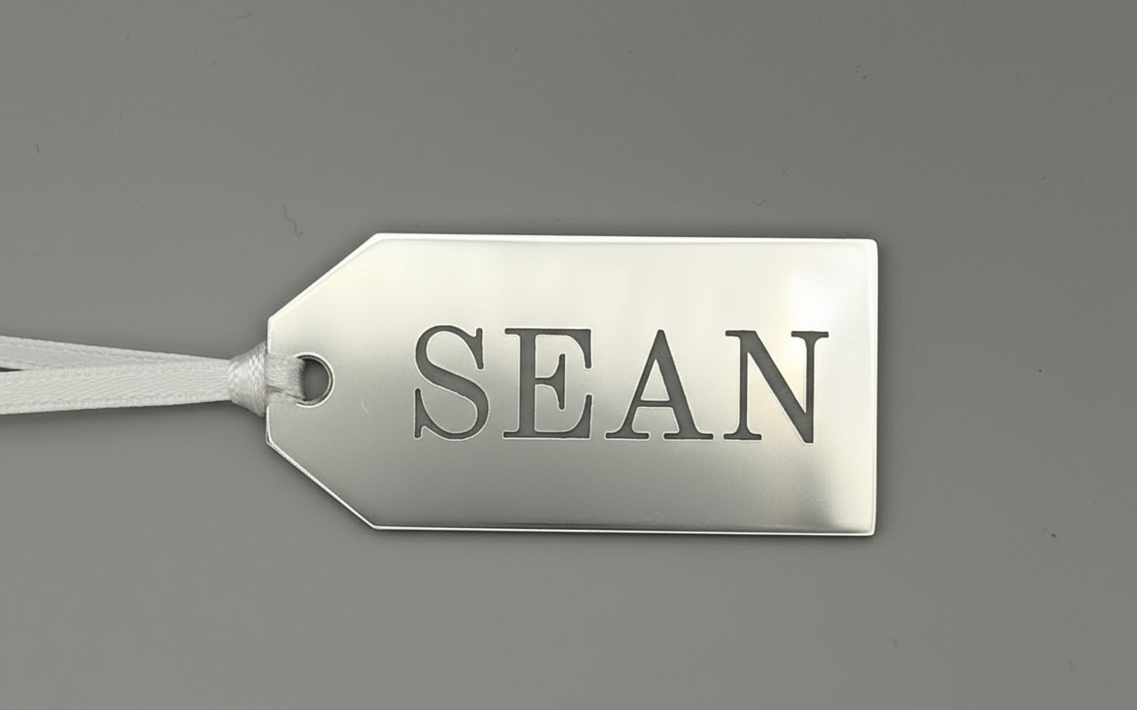 Stocking Name Tags - Acrylic