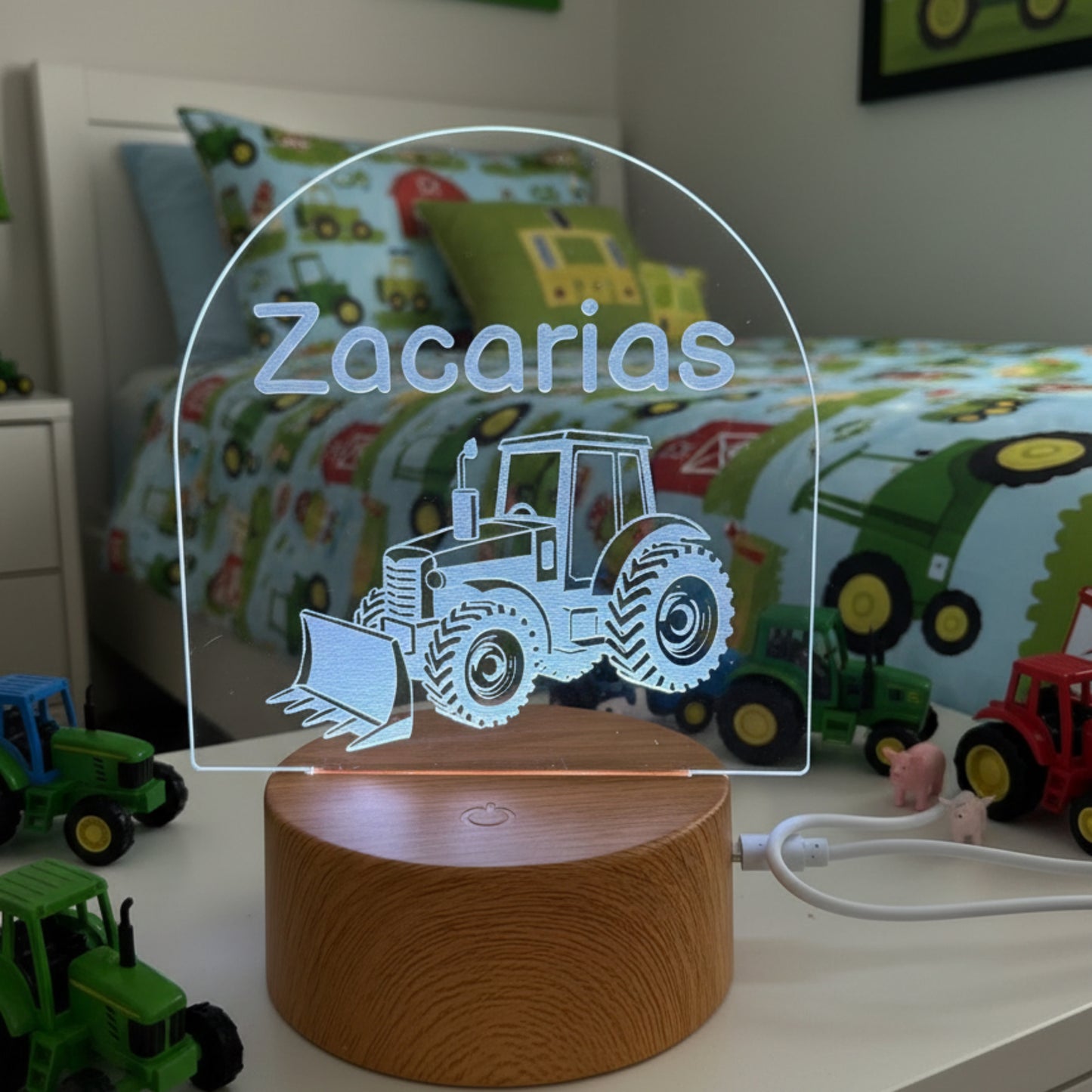 Personalized Night Lights - 5 Design Options with Remote and Variety of Settings