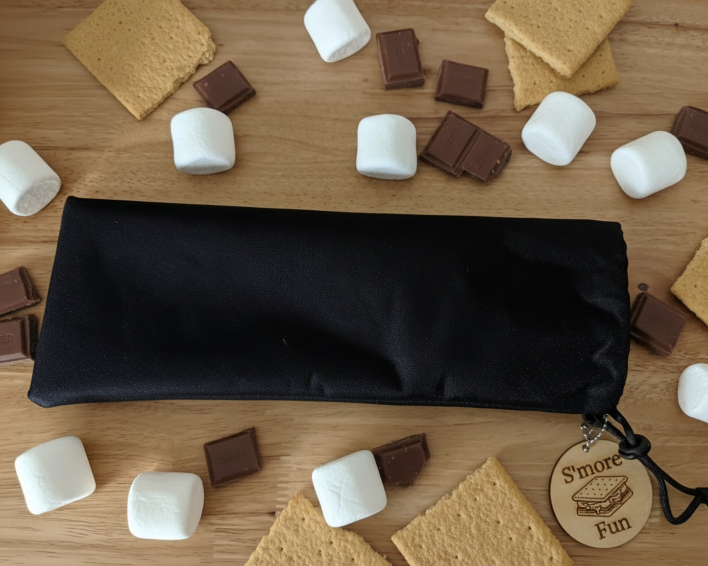 Personalized Roasting Sticks Set with Bag and Personalized Tag