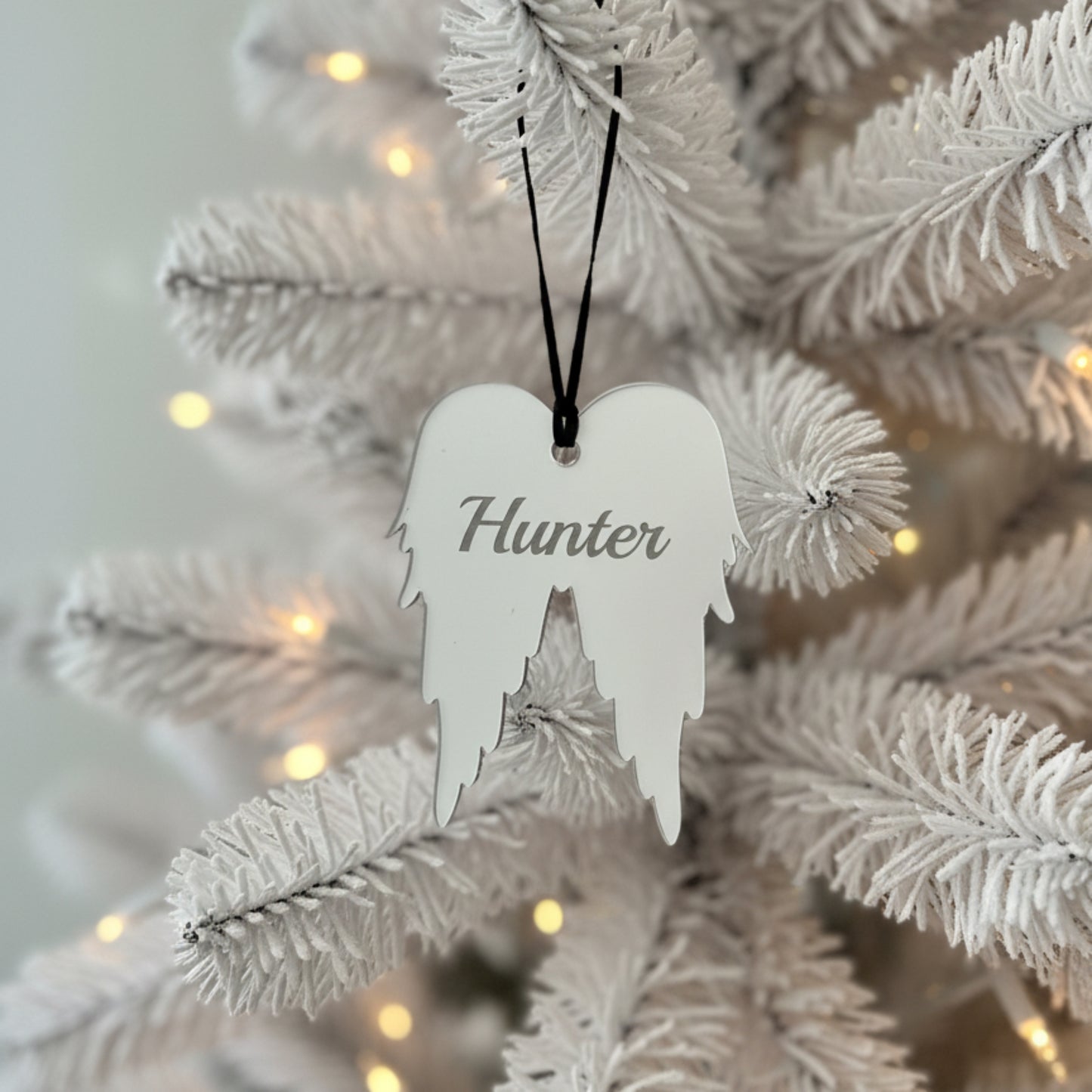 Personalized Angel Wing Ornament