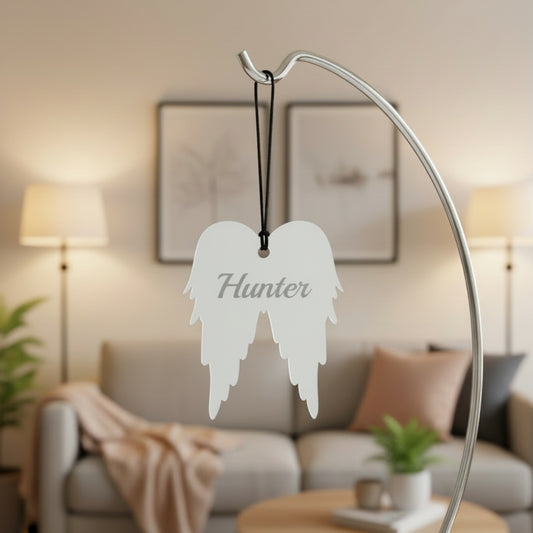Personalized Angel Wing Ornament