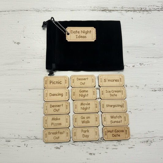 Date Night Tickets - Custom Orders Available