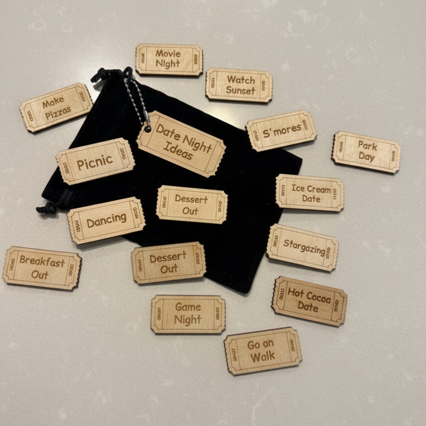 Date Night Tickets - Custom Orders Available