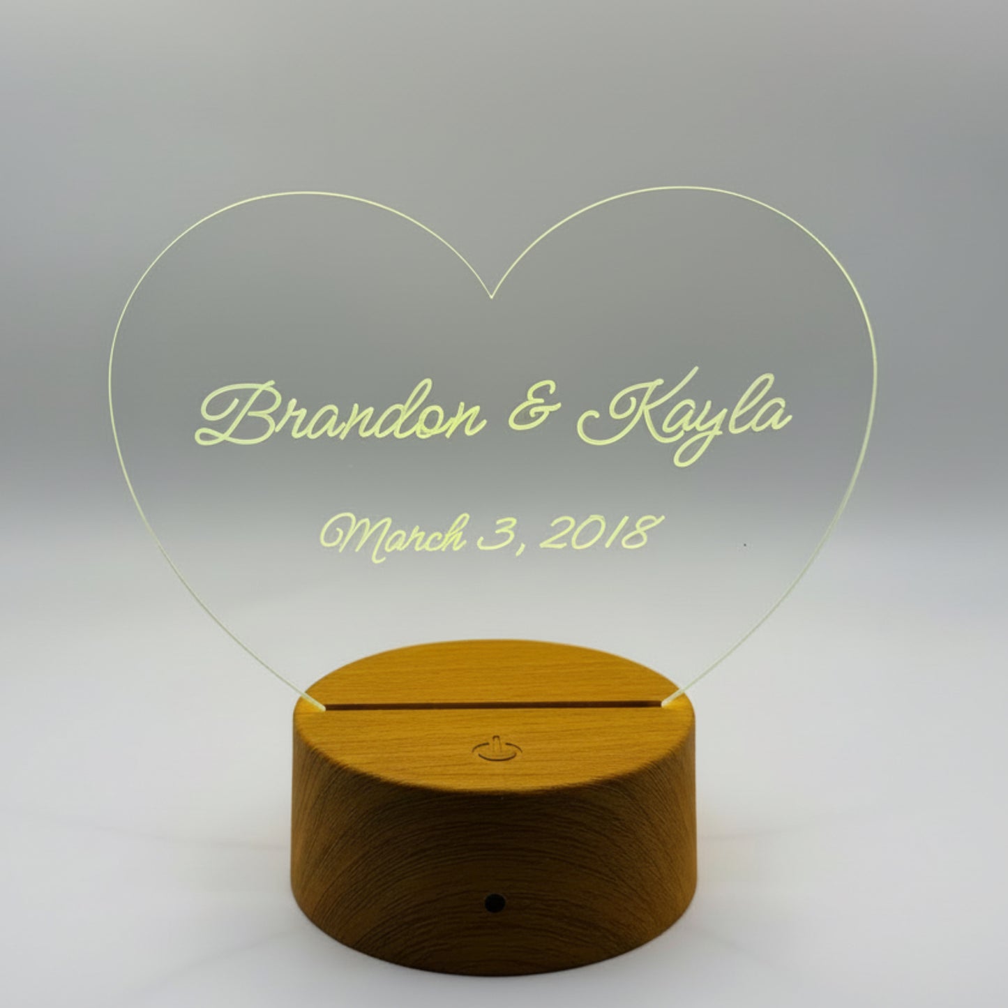 Custom Couples Light Up Sign