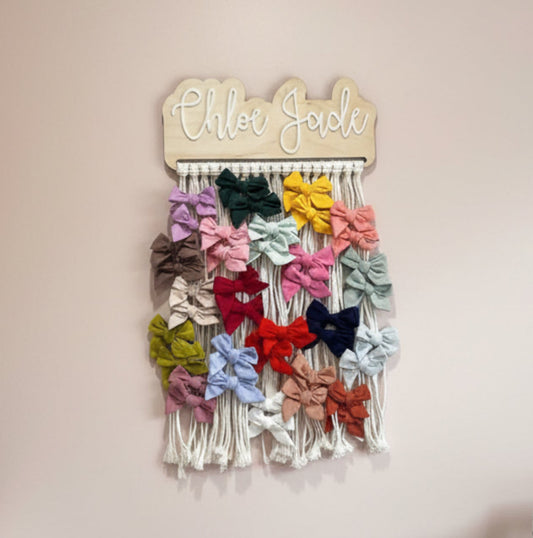 Hair Bow Organizer - Personalized